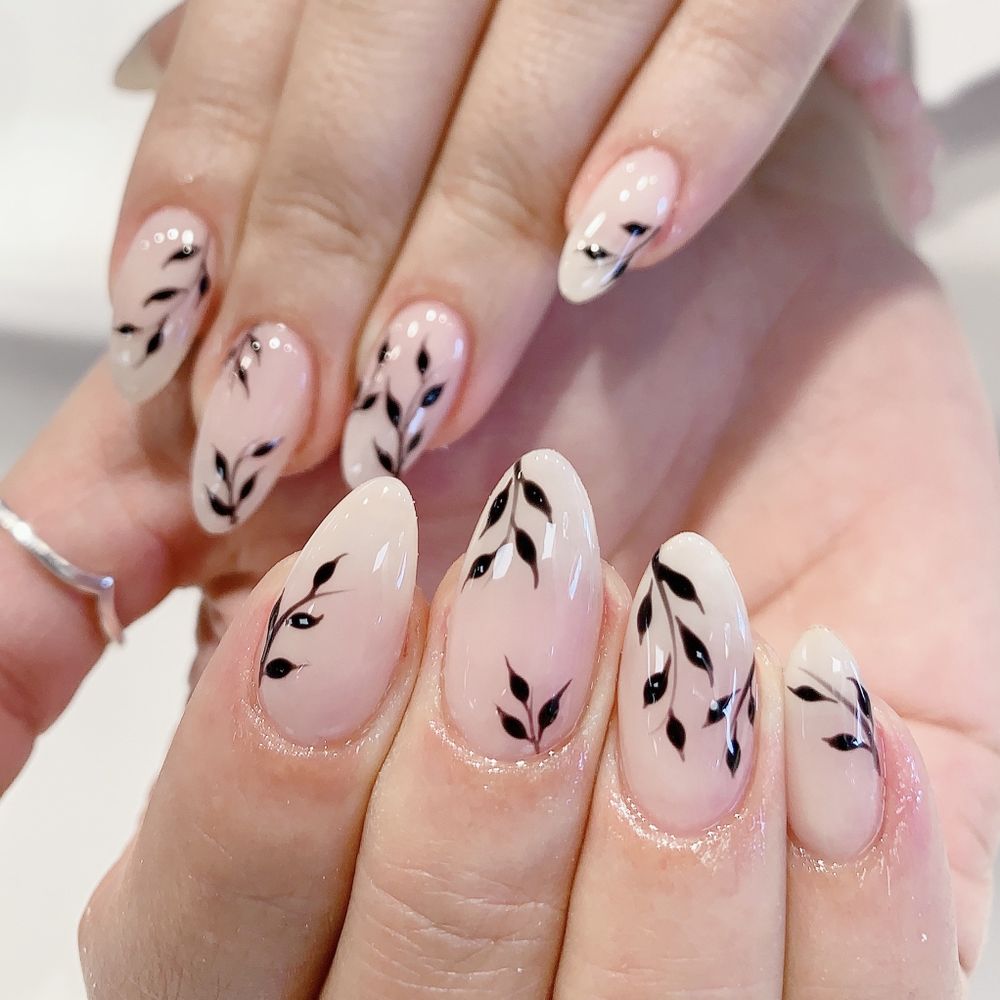 Luxury manicure at LK Nail Salon in Santee, CA